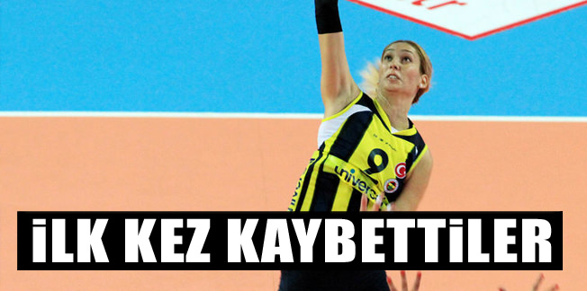 Fener ilk kez kaybetti