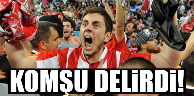 Kom�u delirdi!