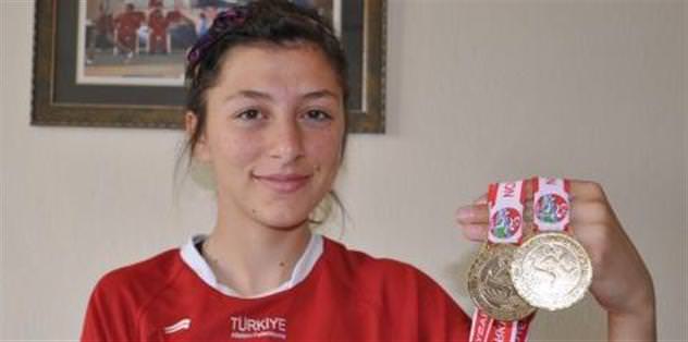 Fenerbahçeli atletten büyük ba�ar�