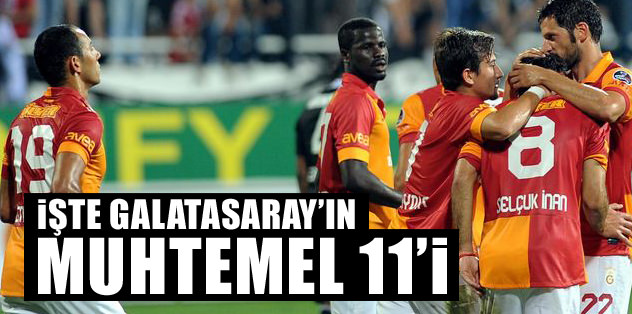 Galatasaray'da 2 eksik