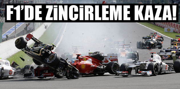 Formula 1'de zincirleme kaza