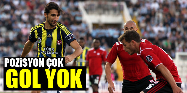Pozisyon çok gol yok