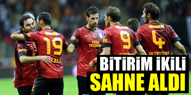 Bitirim ikili sahne aldı