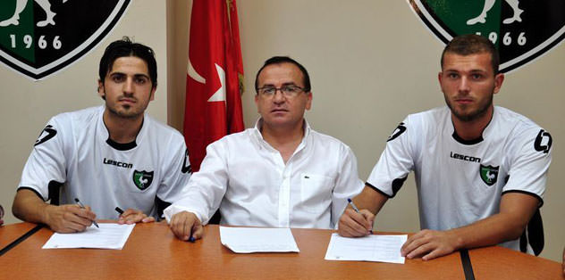 Denizlispor'dan çifte transfer
