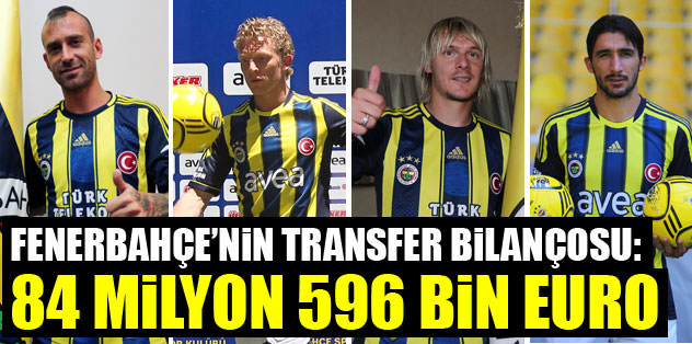 Fenerbahçe 84.5 milyon euro ödeyecek