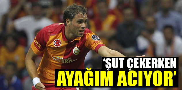 Şut çekerken ayağım acıyor