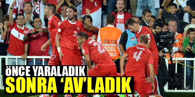 Önce yaraladık sonra 'Av'ladık