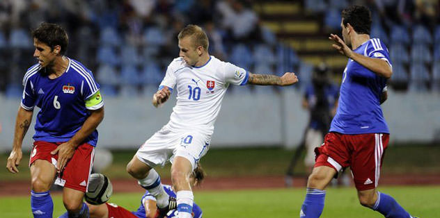 Sapara attı Slovakya kazandı: 2-0