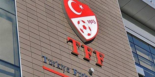 TFF'den teşekkür mesajı