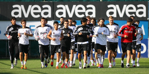 Beşiktaş çift antrenmanla hazırlandı