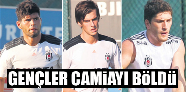 Gençler camiayı böldü