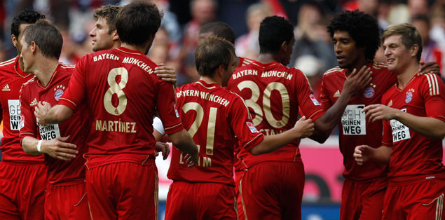Bayern 3'te 3 yaptı