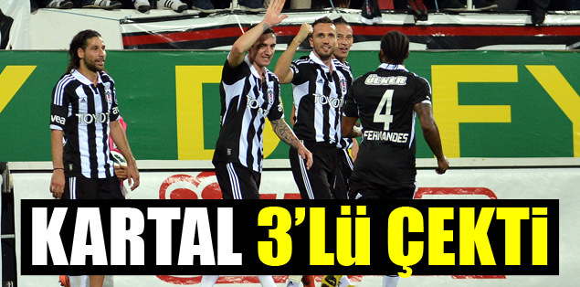 Kartal 3'lü çekti