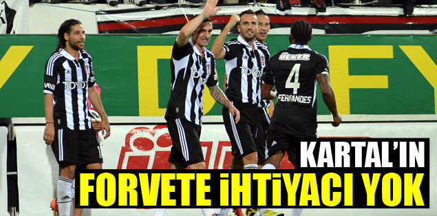 Kartal'ın forvete ihtiyacı yok