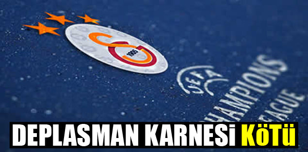 Deplasman karnesi kötü