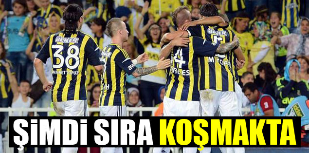 Şimdi sıra koşmakta