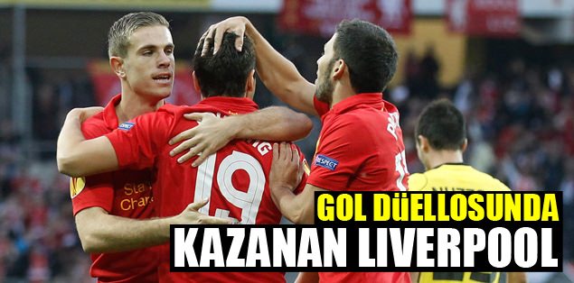 Gol düellosunda kazanan Liverpool