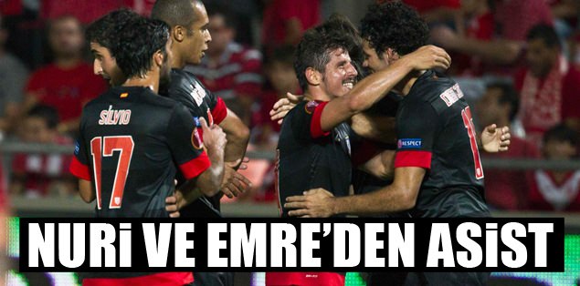 Nuri ve Emre asist yaptı