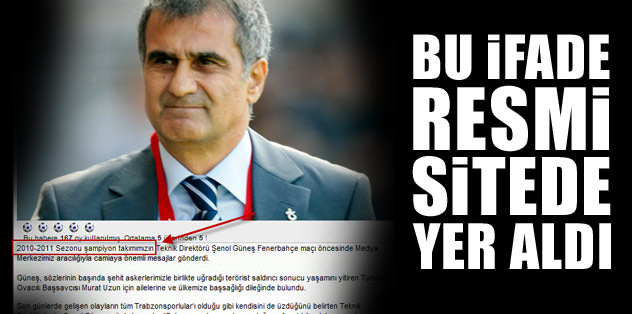 "2010-2011 sezonu şampiyon takımımız..."