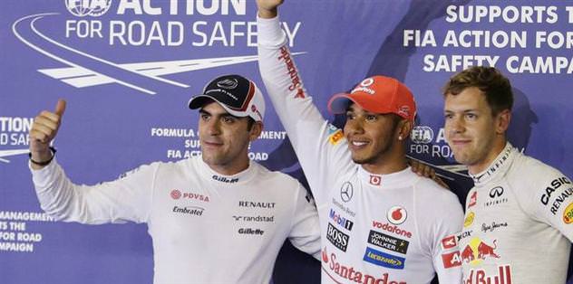 İlk cep Hamilton'ın