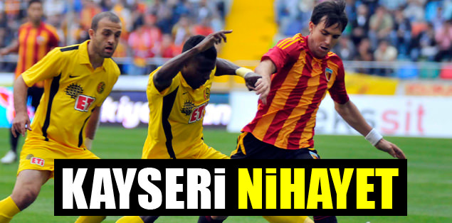 Kayserispor nihayet