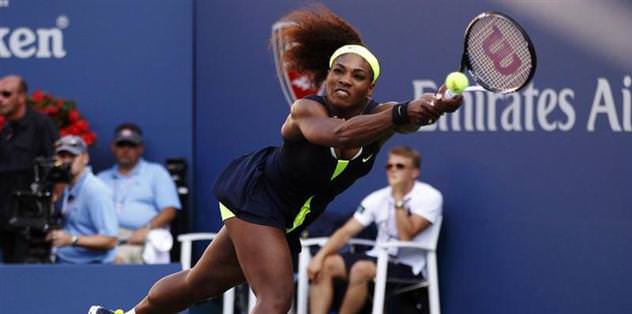 Serena'yı grip vurdu!