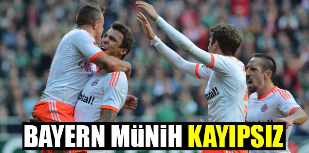 Bayern kaypsız devam