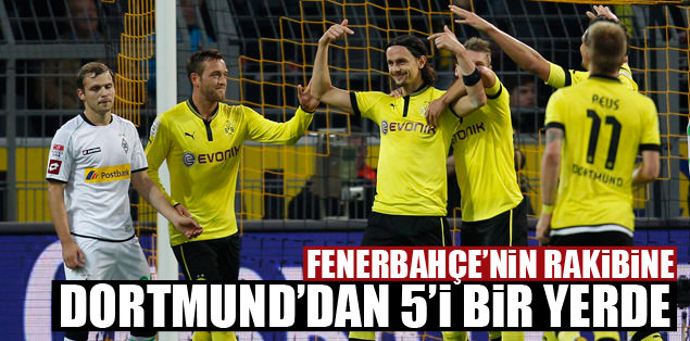 Borussia'dan 5'i bir yerde