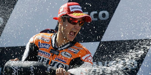 İspanya'da zafer Pedrosa'nın