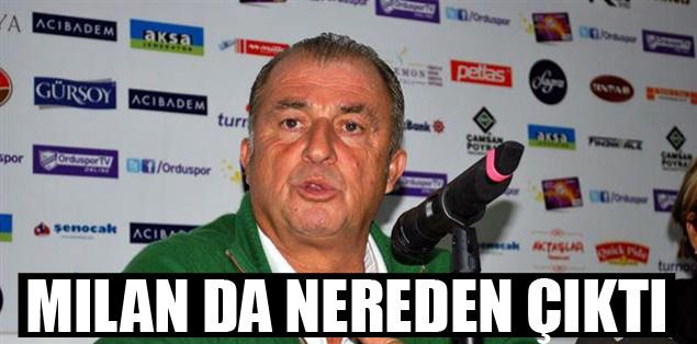 Milan da nereden çıktı!