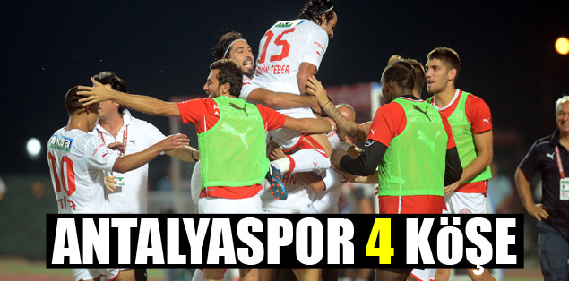 Antalyaspor 4 köşe