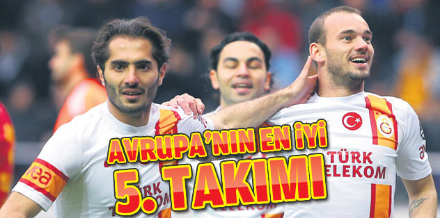 Avrupa'nın en iyi 5. takımı