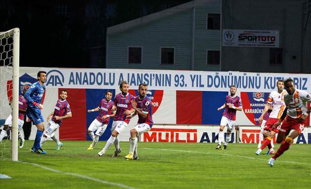 KDÇ Karabükspor 0-1 Galatasaray