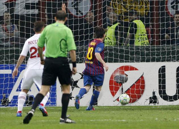 AC Milan - Barcelona (�ampiyonlar Ligi �eyrek Final)