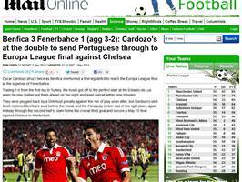 D�� bas�ndan Benfica-Fenerbahçe maç� yorumlar�
