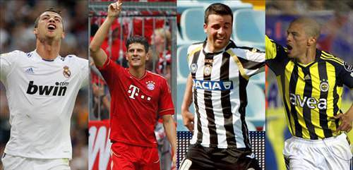 Avrupa'n�n gol krallar�