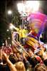 Barcelona'da müthi� bir �ampiyonluk kutlamas�