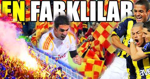 F.Bah�e - G.Saray derbilerinin 'en farkl�' bitenleri