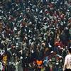 Arena'da tarihi protesto ve tarihi jest