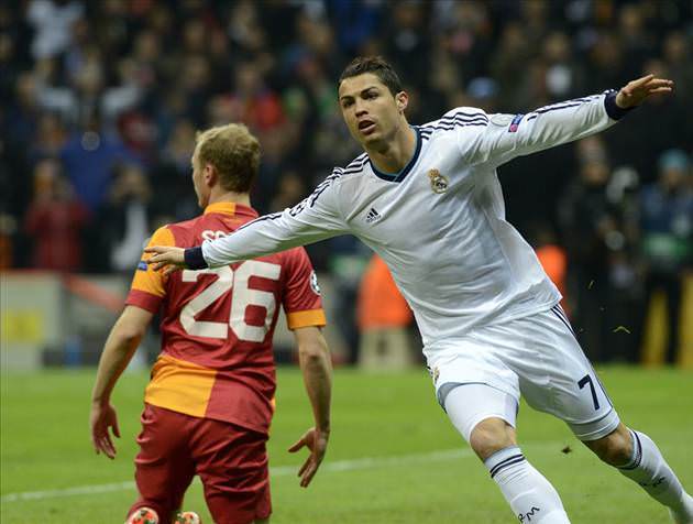 Galatasaray - Real Madrid maçından kareler