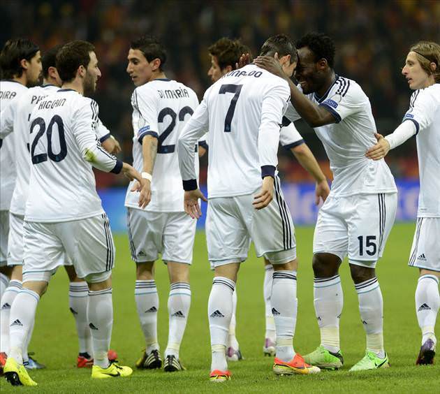 Galatasaray - Real Madrid maçından kareler