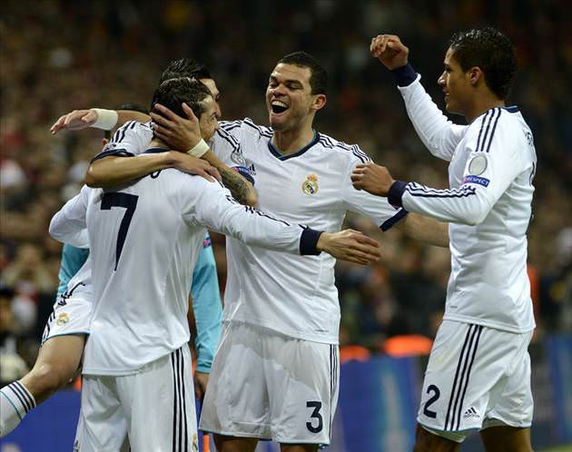 Galatasaray - Real Madrid maçından kareler