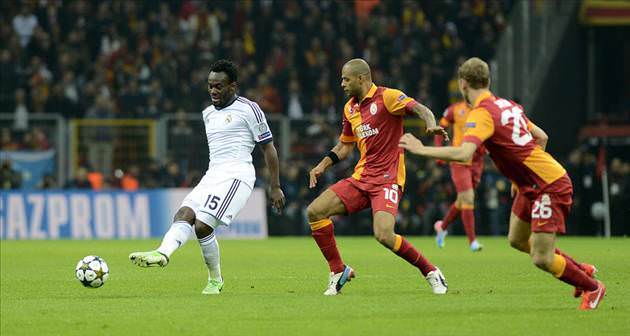 Galatasaray - Real Madrid maçından kareler