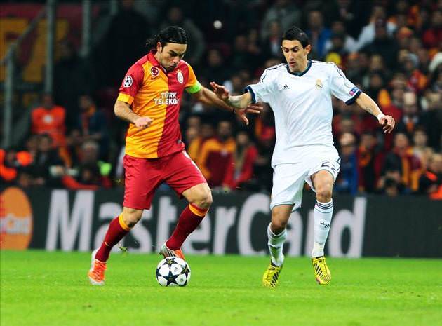 Galatasaray - Real Madrid maçından kareler