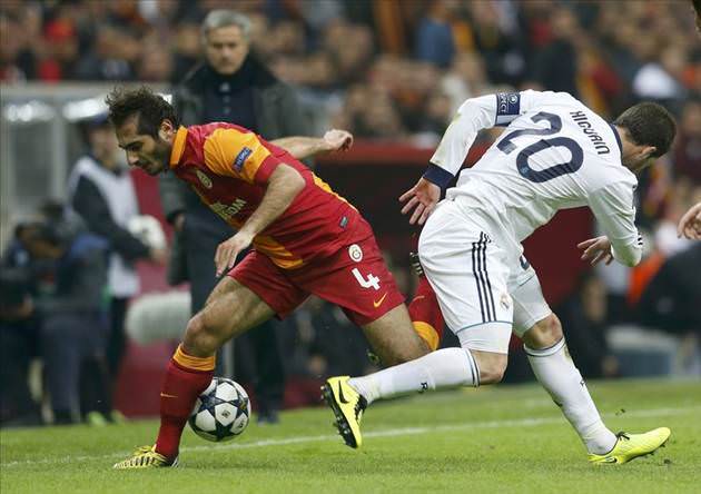 Galatasaray - Real Madrid maçından kareler