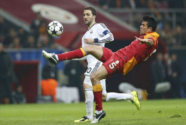 Galatasaray - Real Madrid maçından kareler