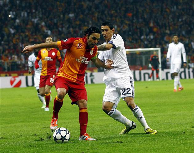 Galatasaray - Real Madrid maçından kareler