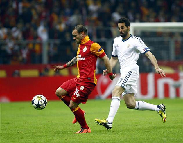 Galatasaray - Real Madrid maçından kareler