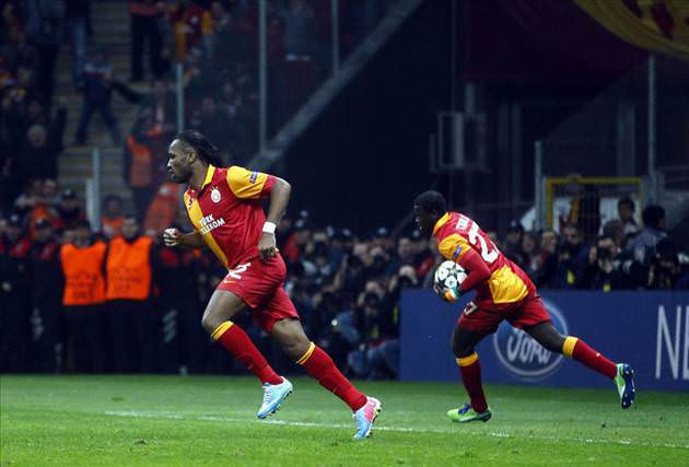Galatasaray - Real Madrid maçından kareler
