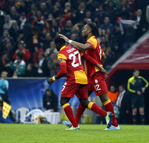 Galatasaray - Real Madrid maçından kareler